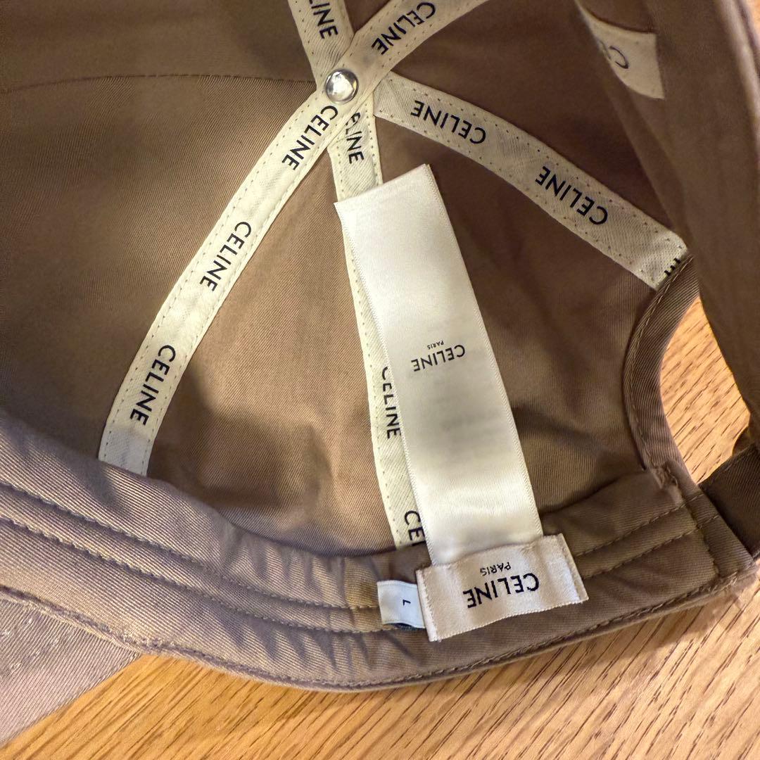 CELINE トリオンフ ベースボールキャップ
