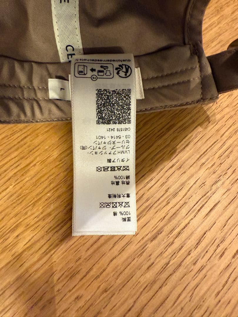 CELINE トリオンフ ベースボールキャップ