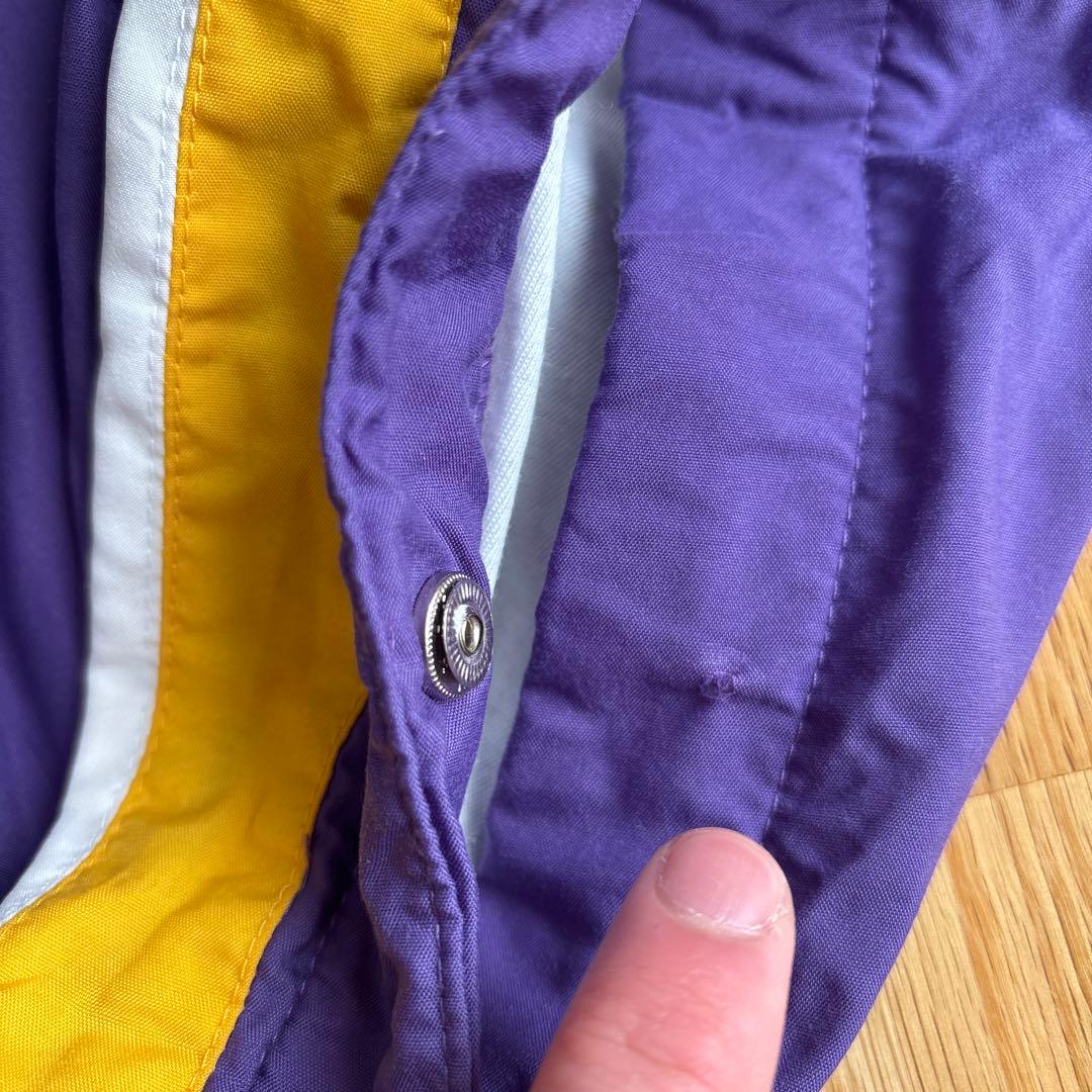 入手困難NBA 90s LAKERS レイカーズ ジャージ ユニフォームパンツ