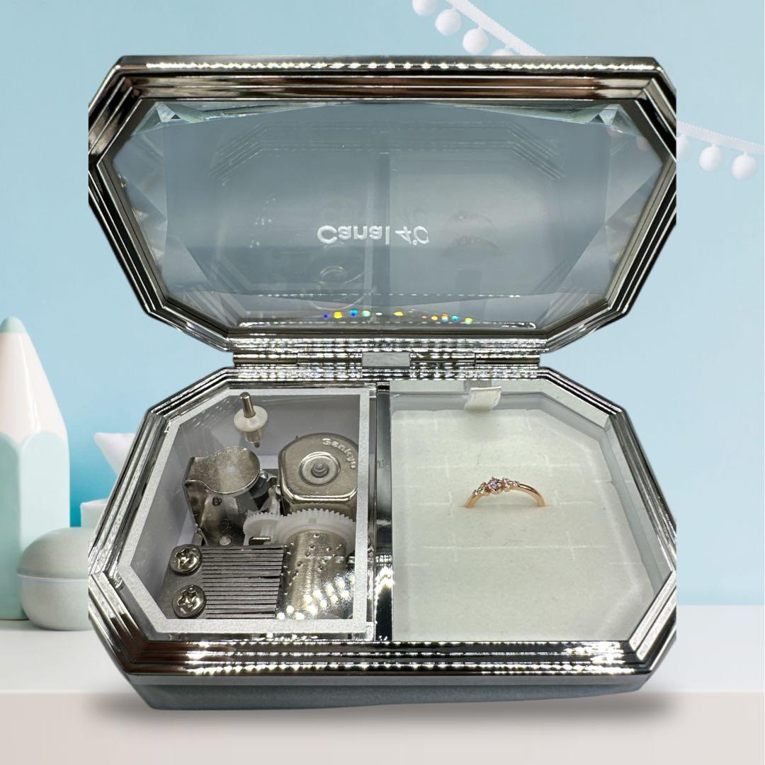 【新品未使用】 SILVER刻印　Canal 4°C 指輪/オルゴールケース