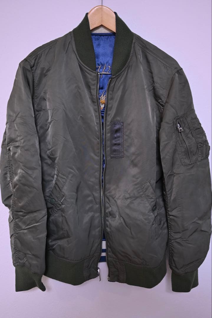 ALPHA INDUSTRIES スカジャン &MA-1 リバーシブル