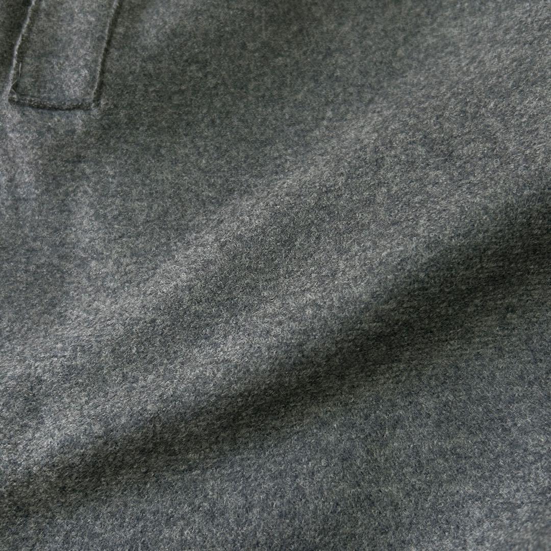 k*0様 美品イタリア製 ハリスワーフロンドン 縮絨ウール ジャージー チェスタ