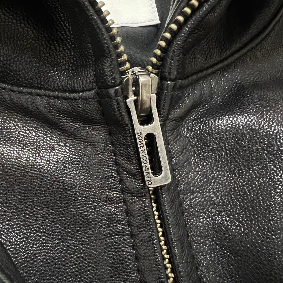 【希少XL】DOMENICO+SAVIOレザージャケット 亀梨着用　本革　フード