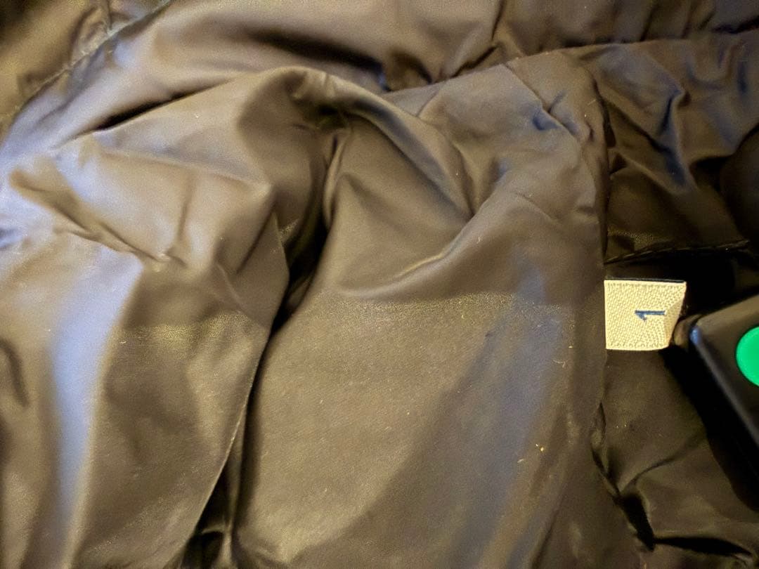 Moncler 黒 ロングダウンジャケット