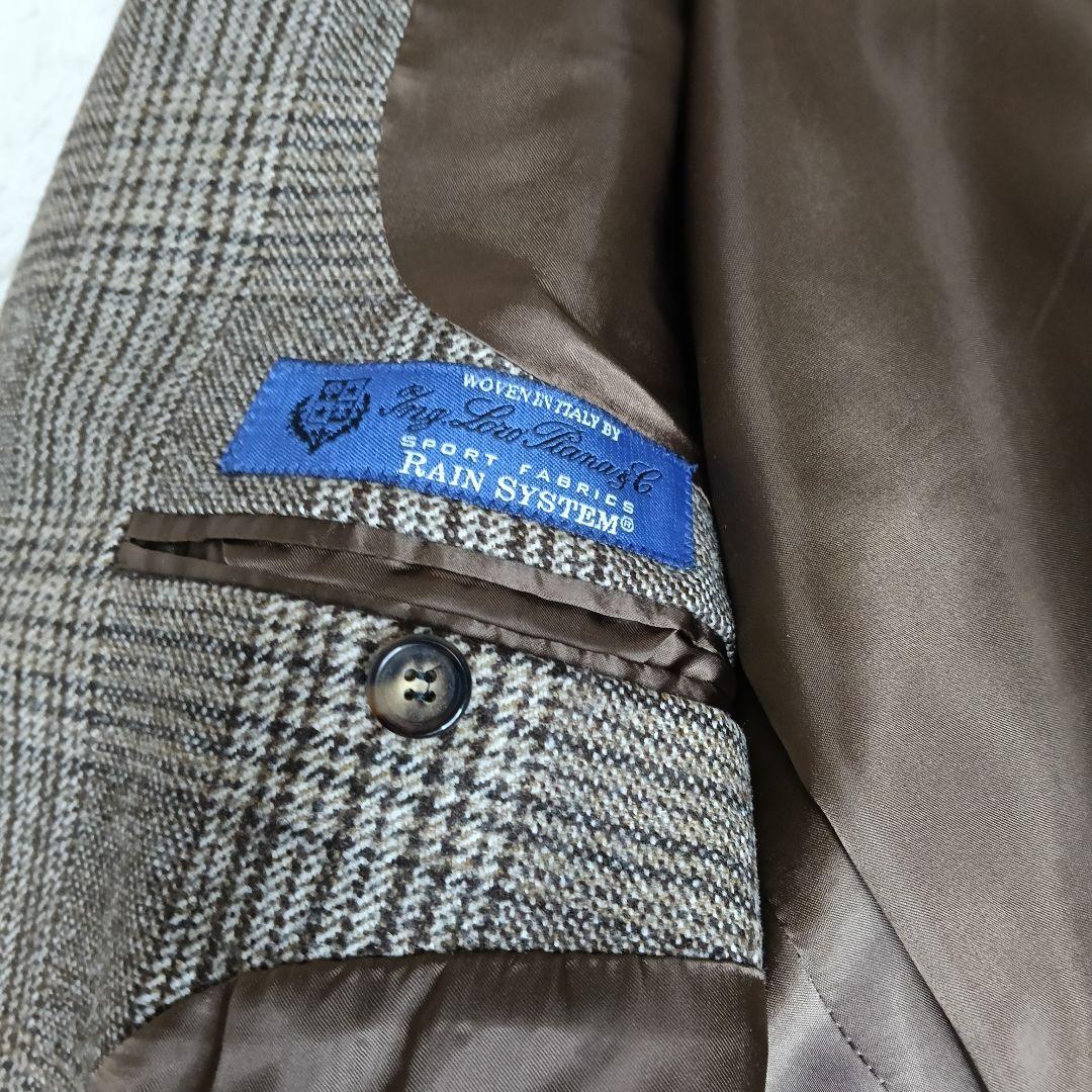 【美品】Brooks Brothers 高級ロロ・ピアーチェックチェスターコート