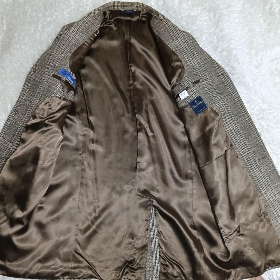 【美品】Brooks Brothers 高級ロロ・ピアーチェックチェスターコート