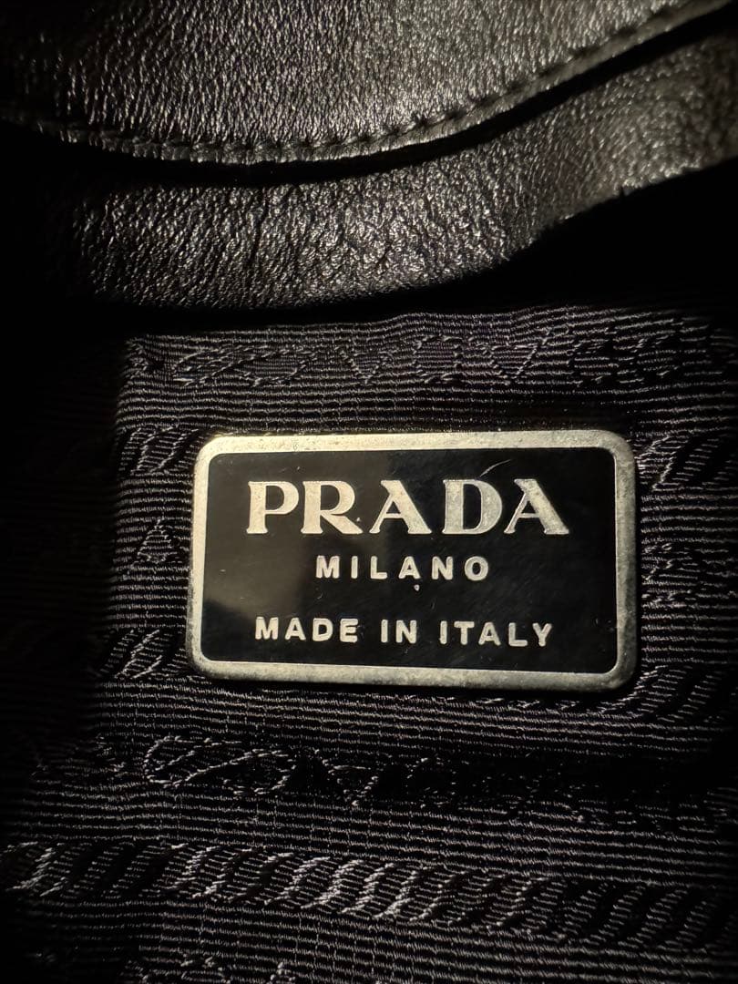 バッグ PRADA 1999SS archive LEATHER BODY BAG
