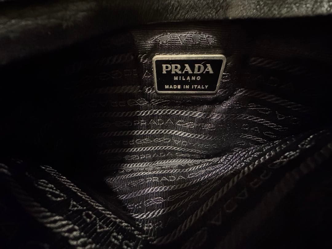 バッグ PRADA 1999SS archive LEATHER BODY BAG