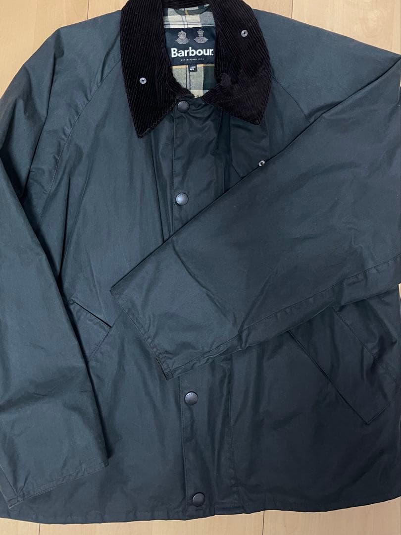 Barbour OS Transport トランスポートWax Jacket