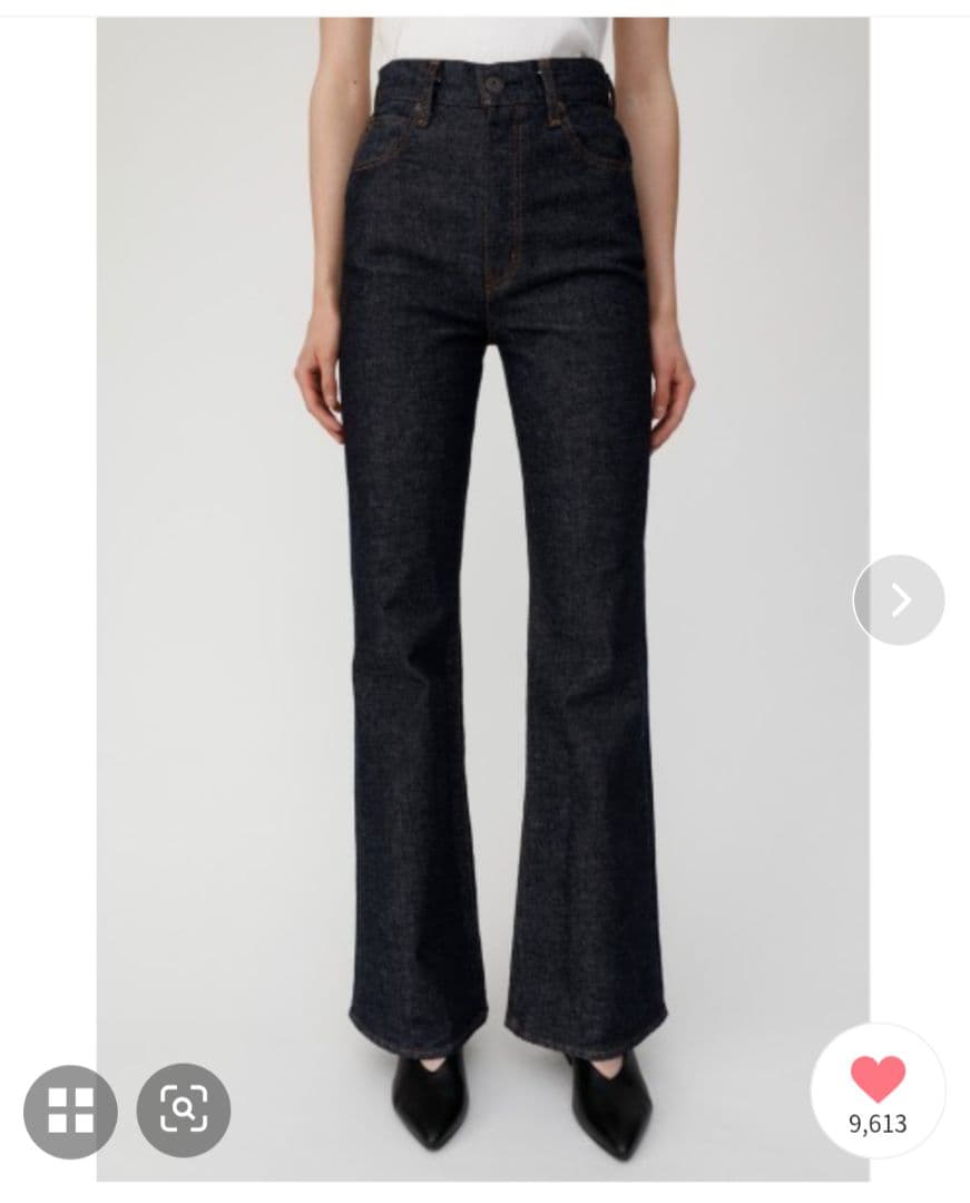 【MOUSSY♡MVSflare】マウジー フレアデニム サイズ25