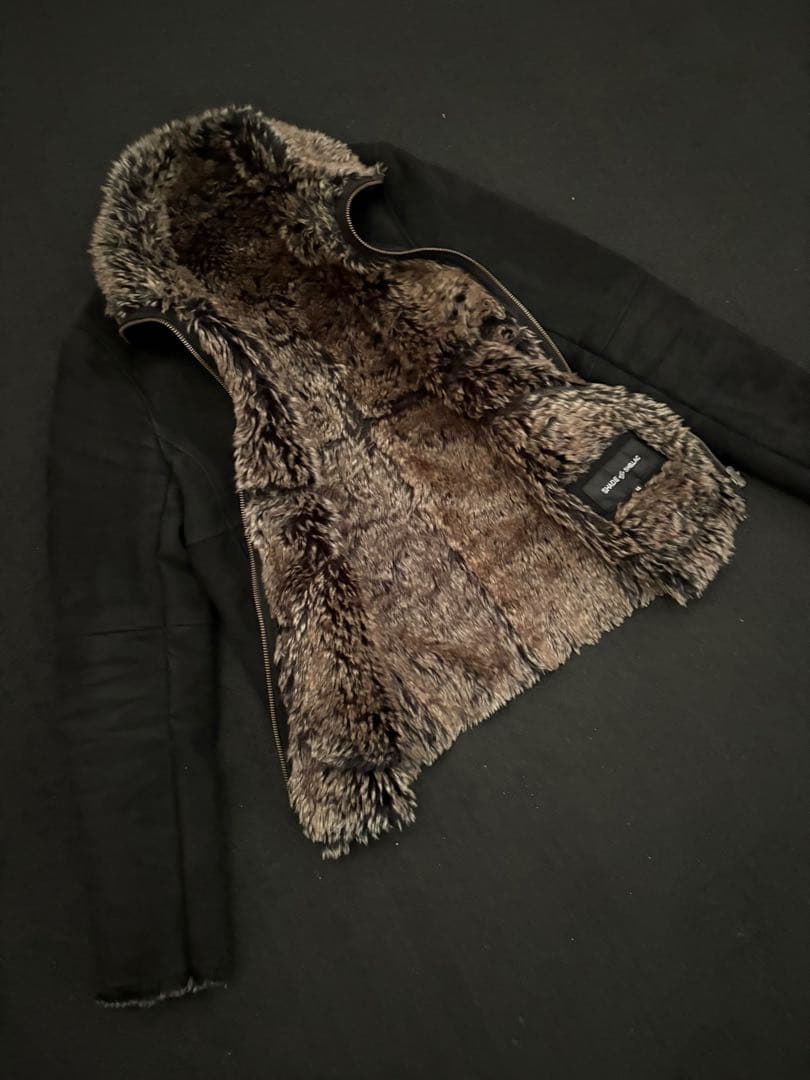 ジャケット・アウター shade shellac fake fur jacket 00s y2k