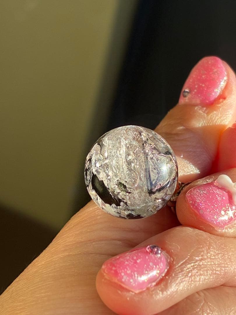 高品質5A大きくはっきりたぷたぷ✨ヒマラヤエレスチャル水入り水晶ペントップ925