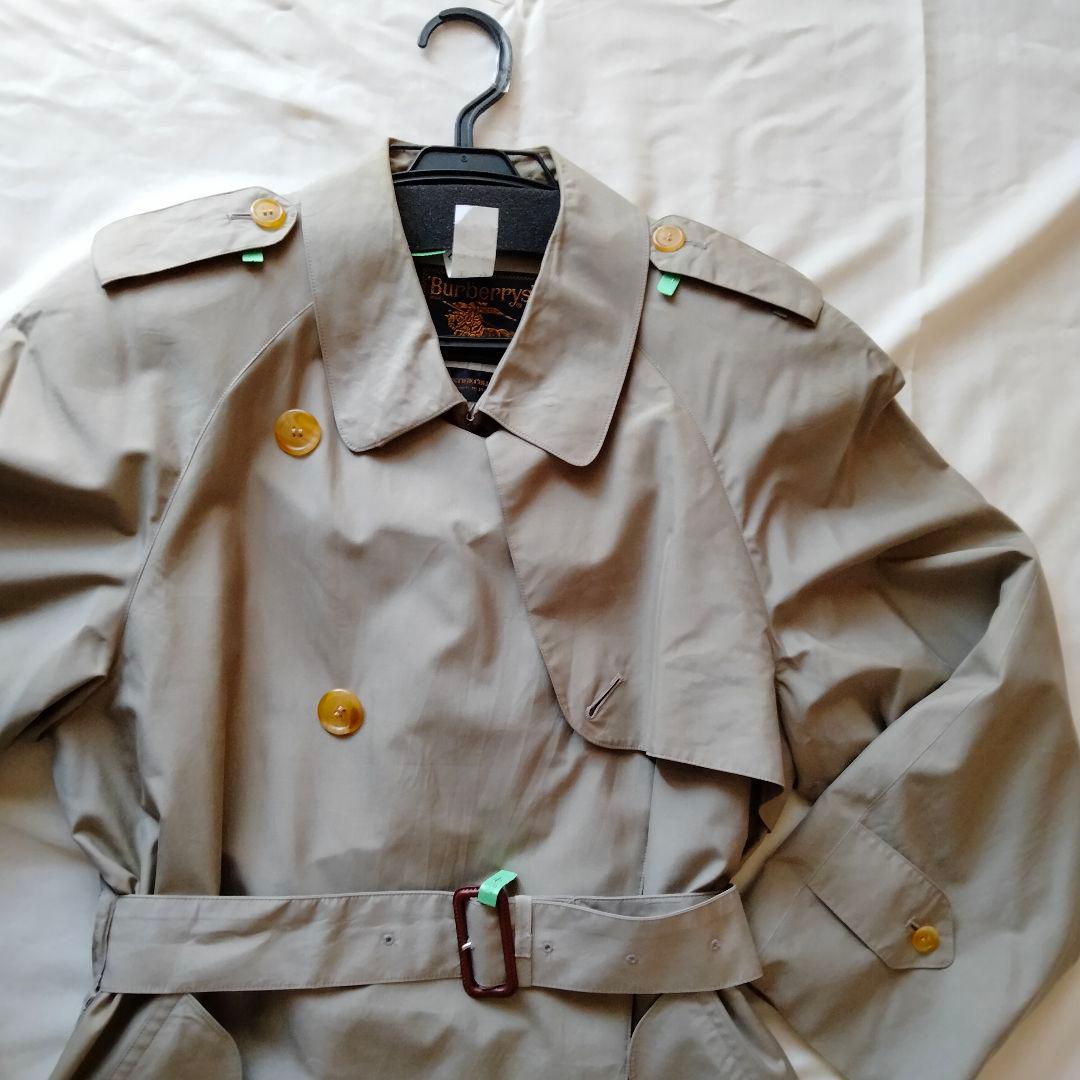 クリーニング済み　BURBERRY'S シルク100% コート ヴィンテージ