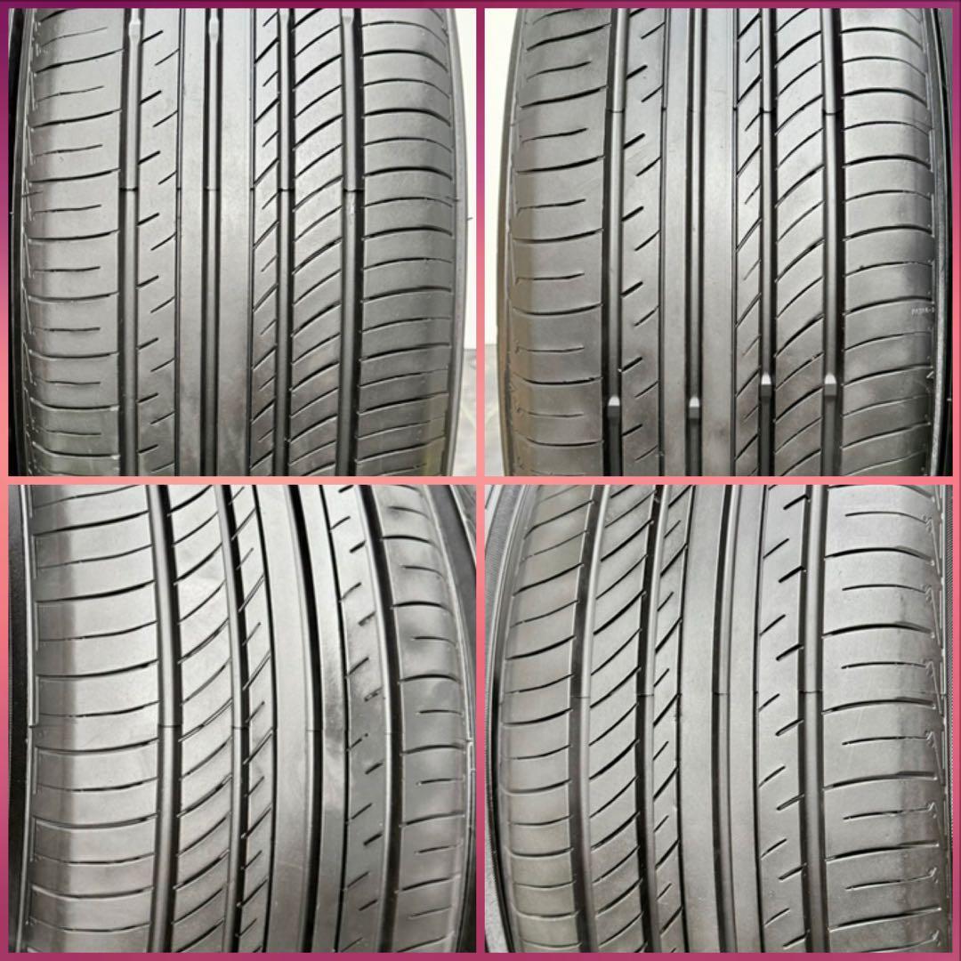 ヨコハマ アドバンdb v552．225/55R17.24年製．深山4本セット