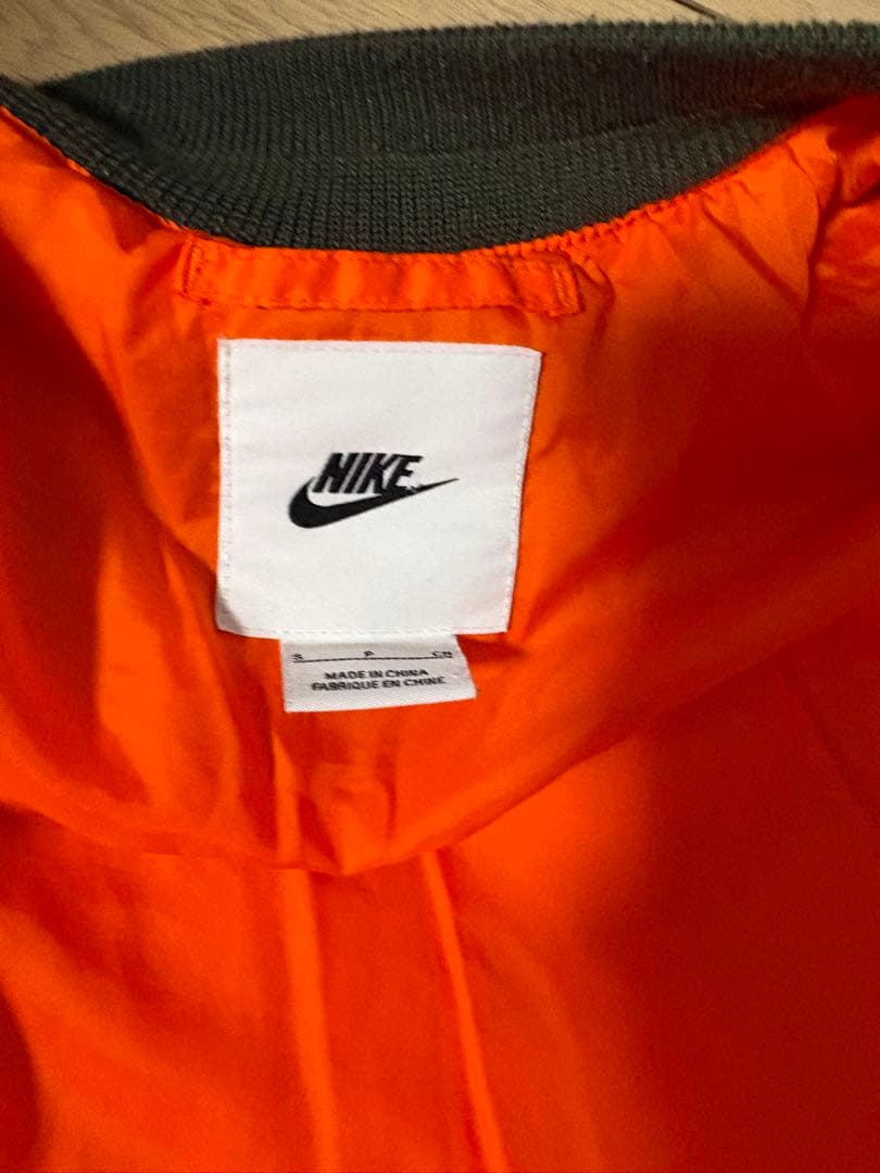 定価35750円 Nike MA1 フライトジャケット ナイキ　短丈