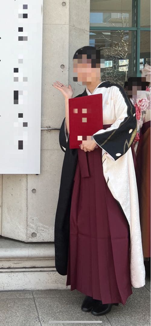 【気まぐれセール】振袖 フルセット 成人式 白 黒 袴セット 卒業式 着物