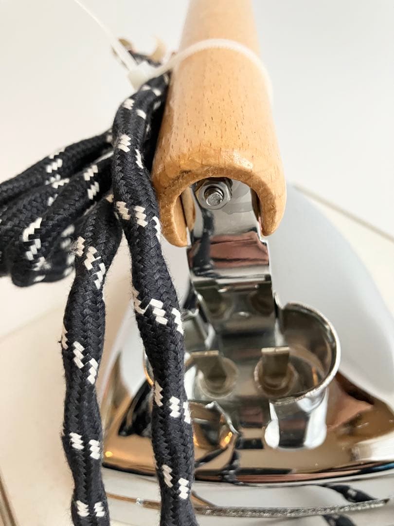 ナショナル　松下電工産業　業務用　アイロン 6号　台付　レトロ　極美品