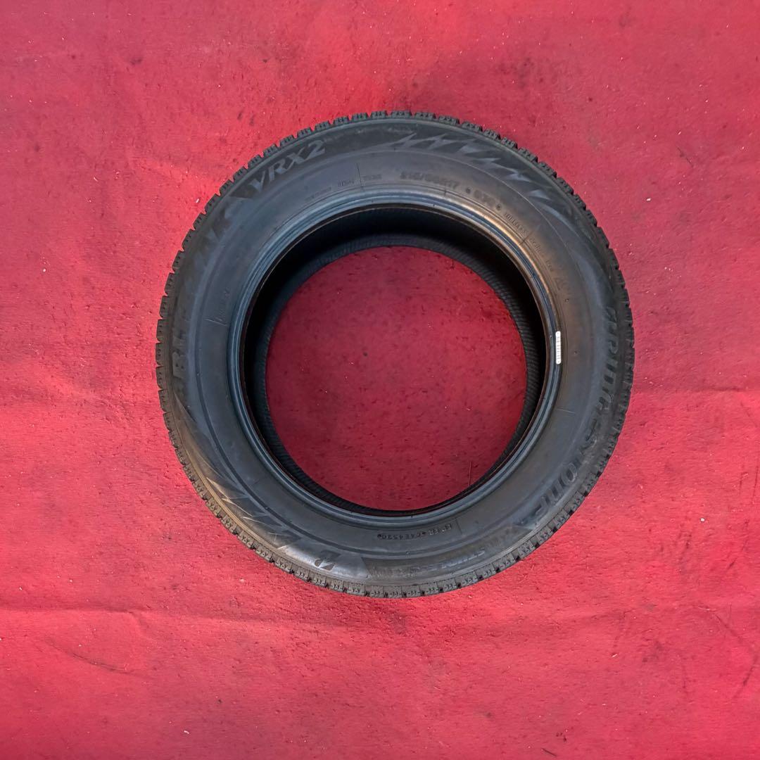 送料込★215/60R17 96QブリヂストンBLIZZAK VRX2バリ溝2本