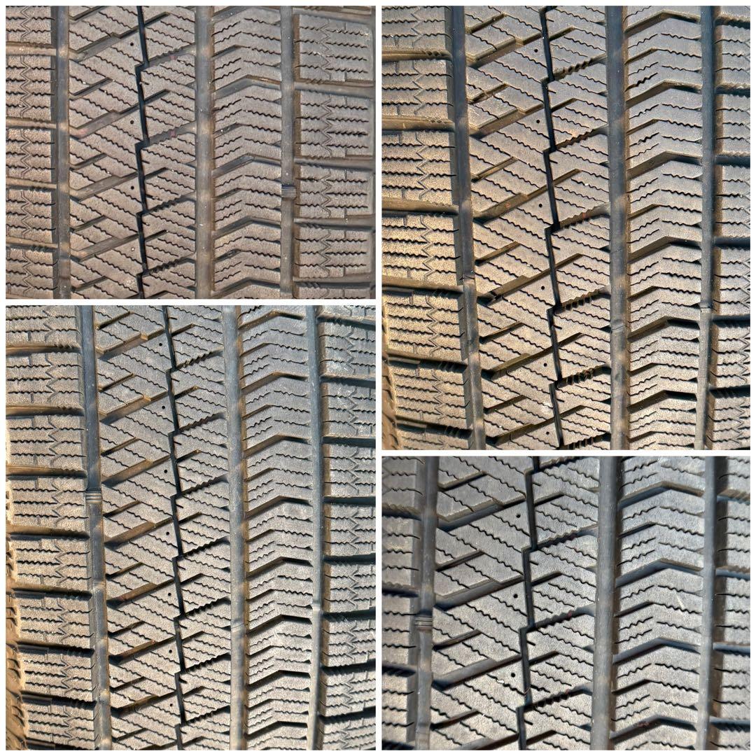 送料込★215/60R17 96QブリヂストンBLIZZAK VRX2バリ溝2本