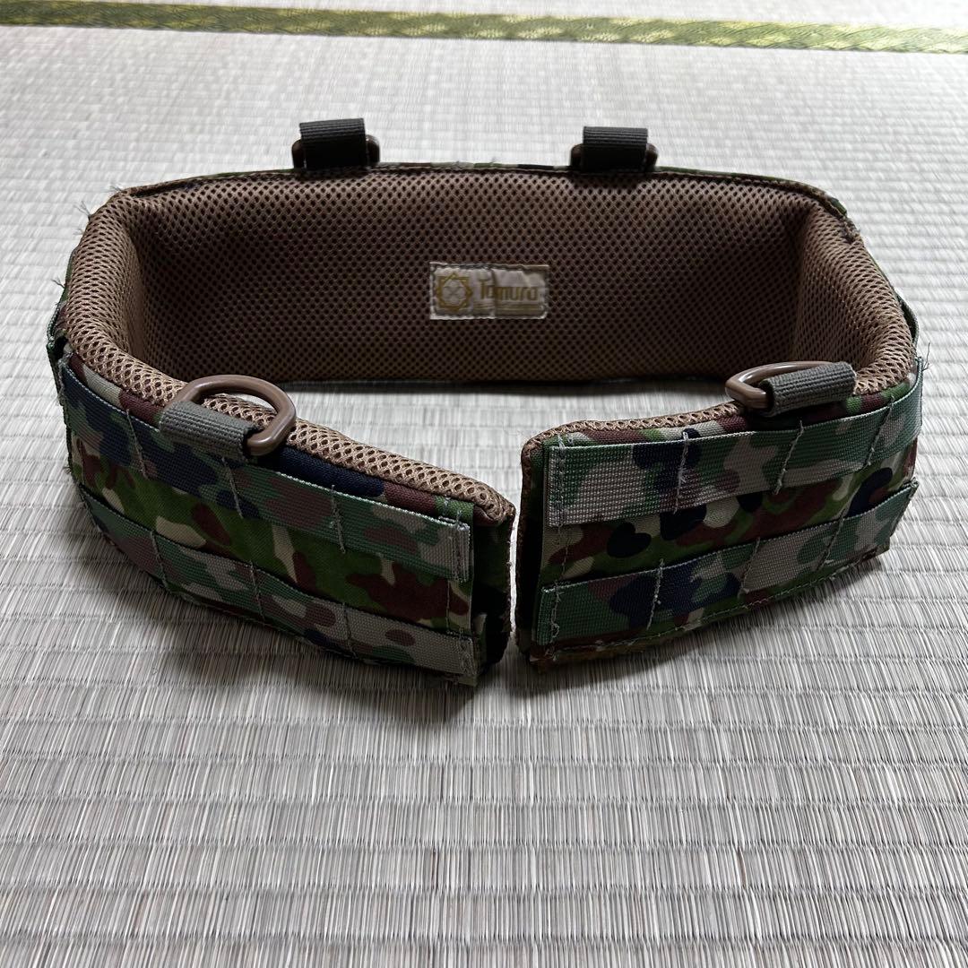田村装備開発 TTGD PADDED BELT KIT ベルトパッド 陸自迷彩