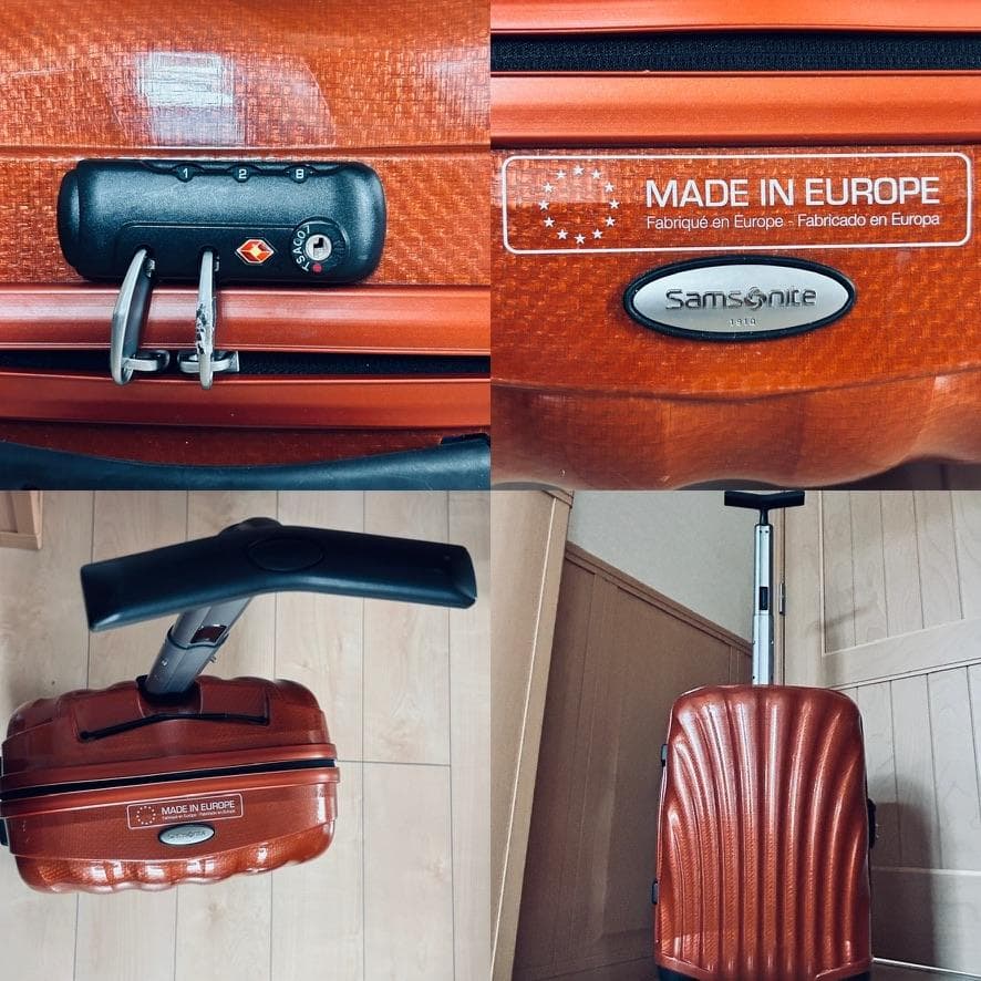 サムソナイト コスモライト スーツケース 機内持込可 旅行 出張 TSA