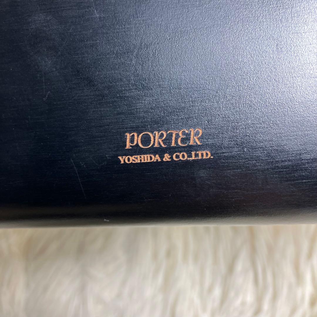 【未使用級】 希少品 ポーター フィルム 長財布 L字ファスナー レザー