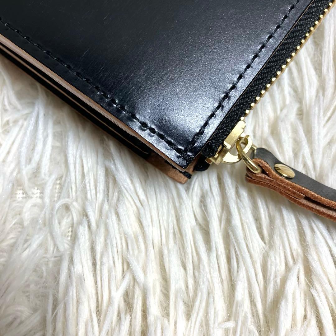 【未使用級】 希少品 ポーター フィルム 長財布 L字ファスナー レザー