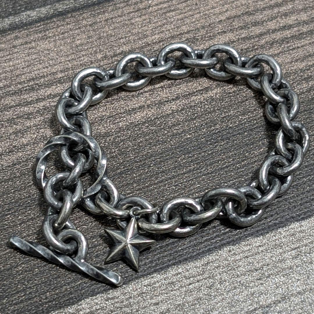 Paul Smith ツイスト＆スター チェーンブレスレット