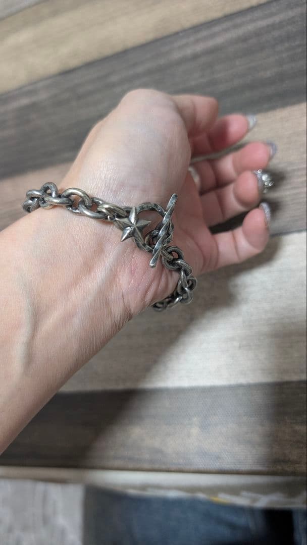 Paul Smith ツイスト＆スター チェーンブレスレット