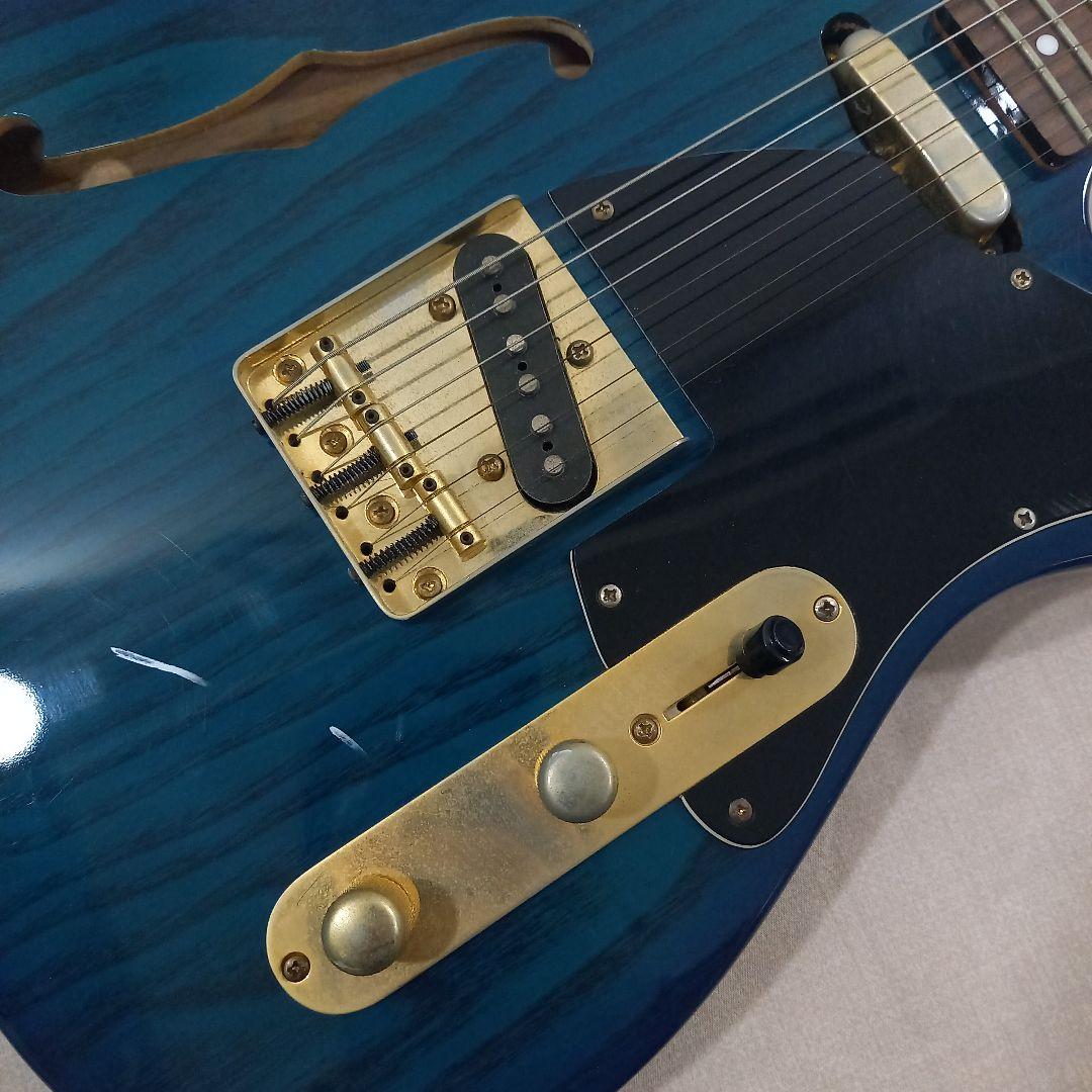 SPEAR GUITAR シンライン ブルー テレキャスター セミホロウ