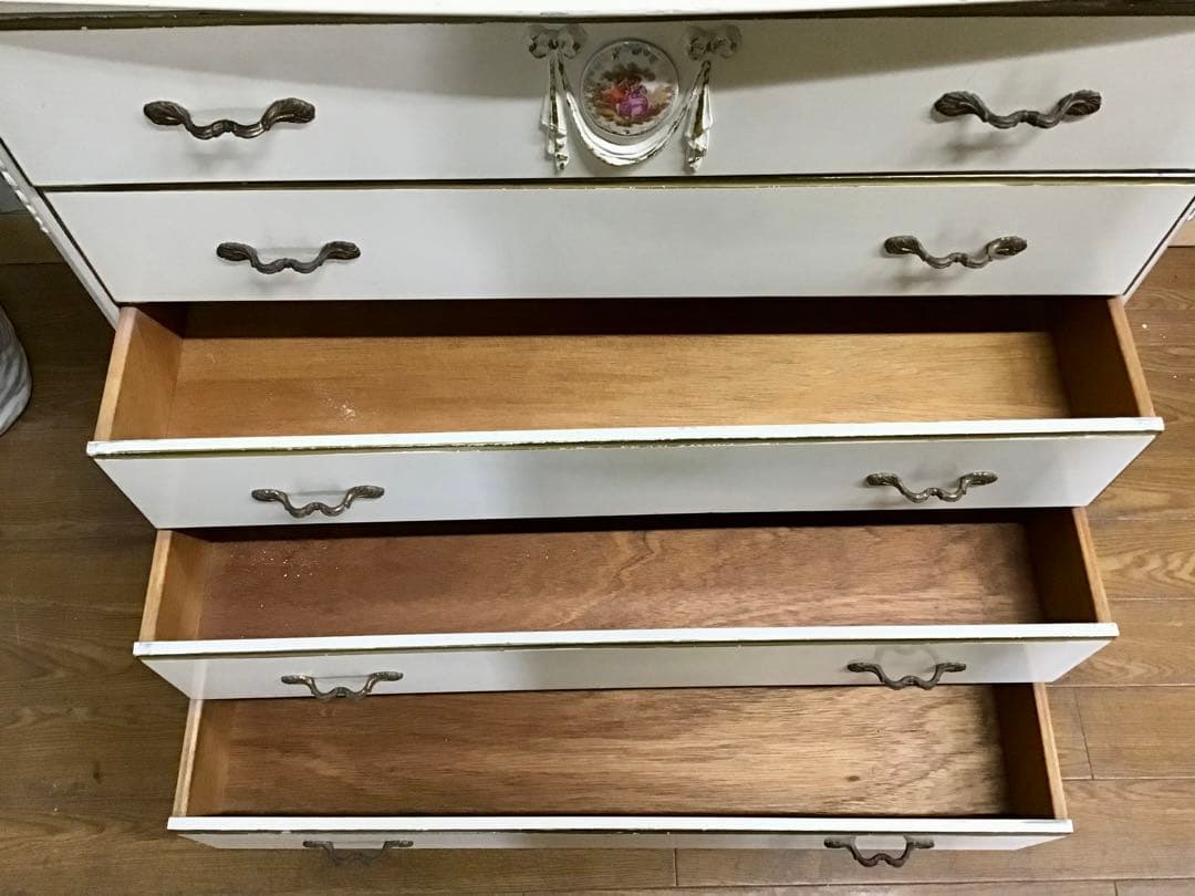 asdf☆管314☆イギリス製☆アンティーク☆1930年代☆5段チェスト