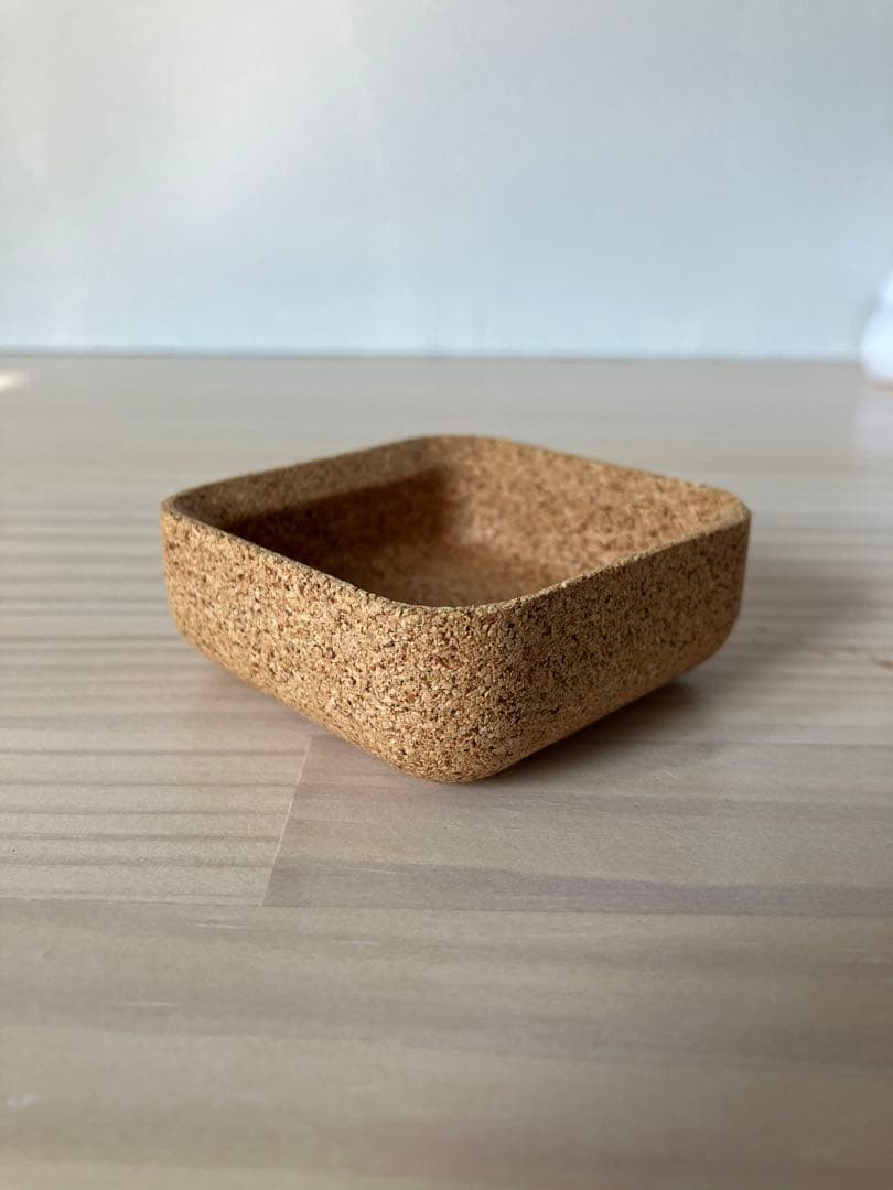 イッタラ　ヴィトリーニ　VITRIINI 小物入れ　クリア×コルク　スモール