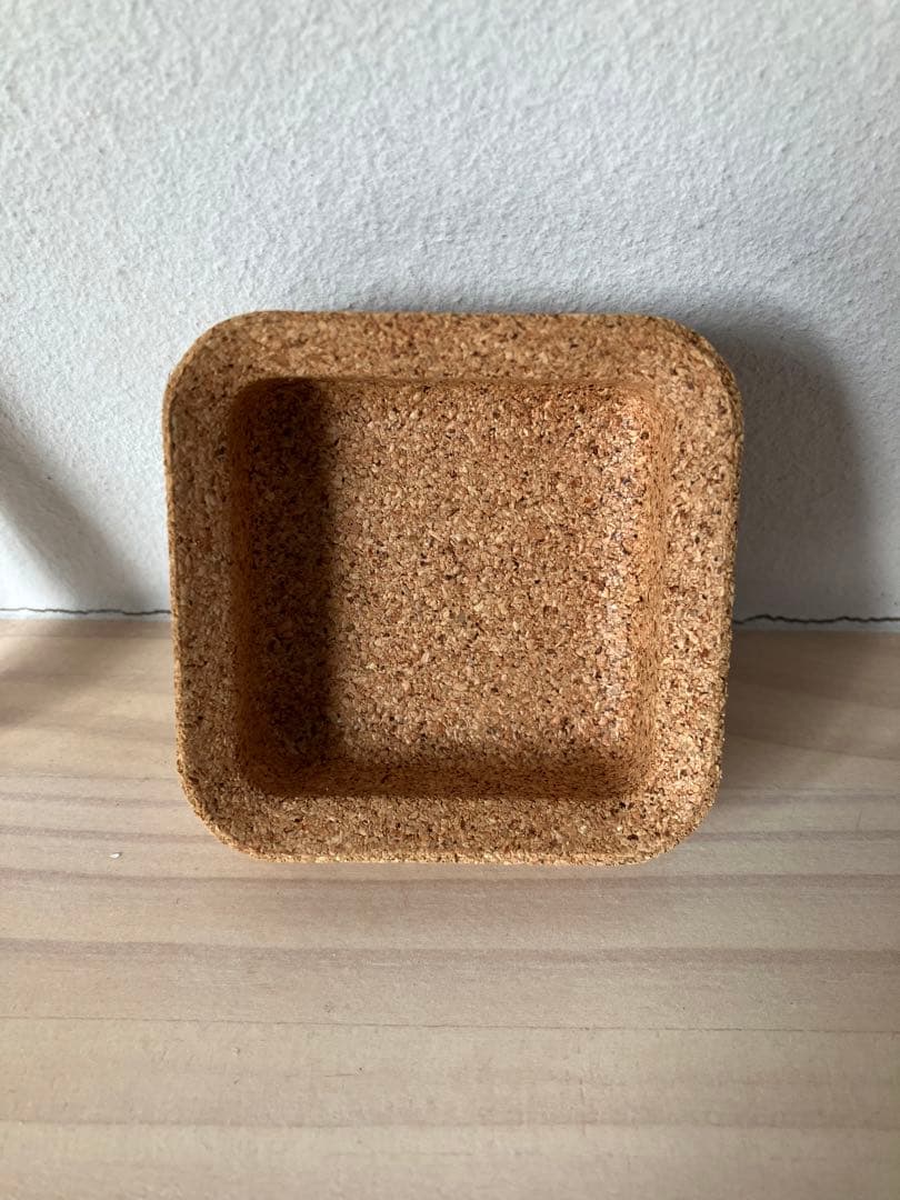 イッタラ　ヴィトリーニ　VITRIINI 小物入れ　クリア×コルク　スモール