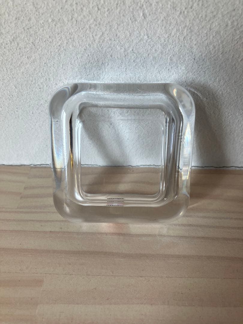 イッタラ　ヴィトリーニ　VITRIINI 小物入れ　クリア×コルク　スモール