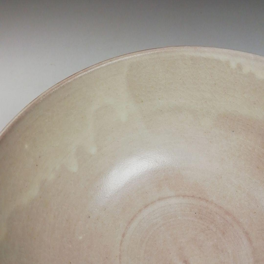 Ｓ８８０　茶碗　『粉引手　茶碗』『伊東慶 作』　共箱　抹茶碗　茶道具