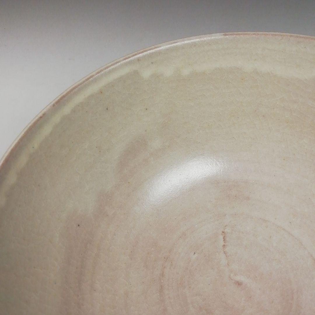 Ｓ８８０　茶碗　『粉引手　茶碗』『伊東慶 作』　共箱　抹茶碗　茶道具