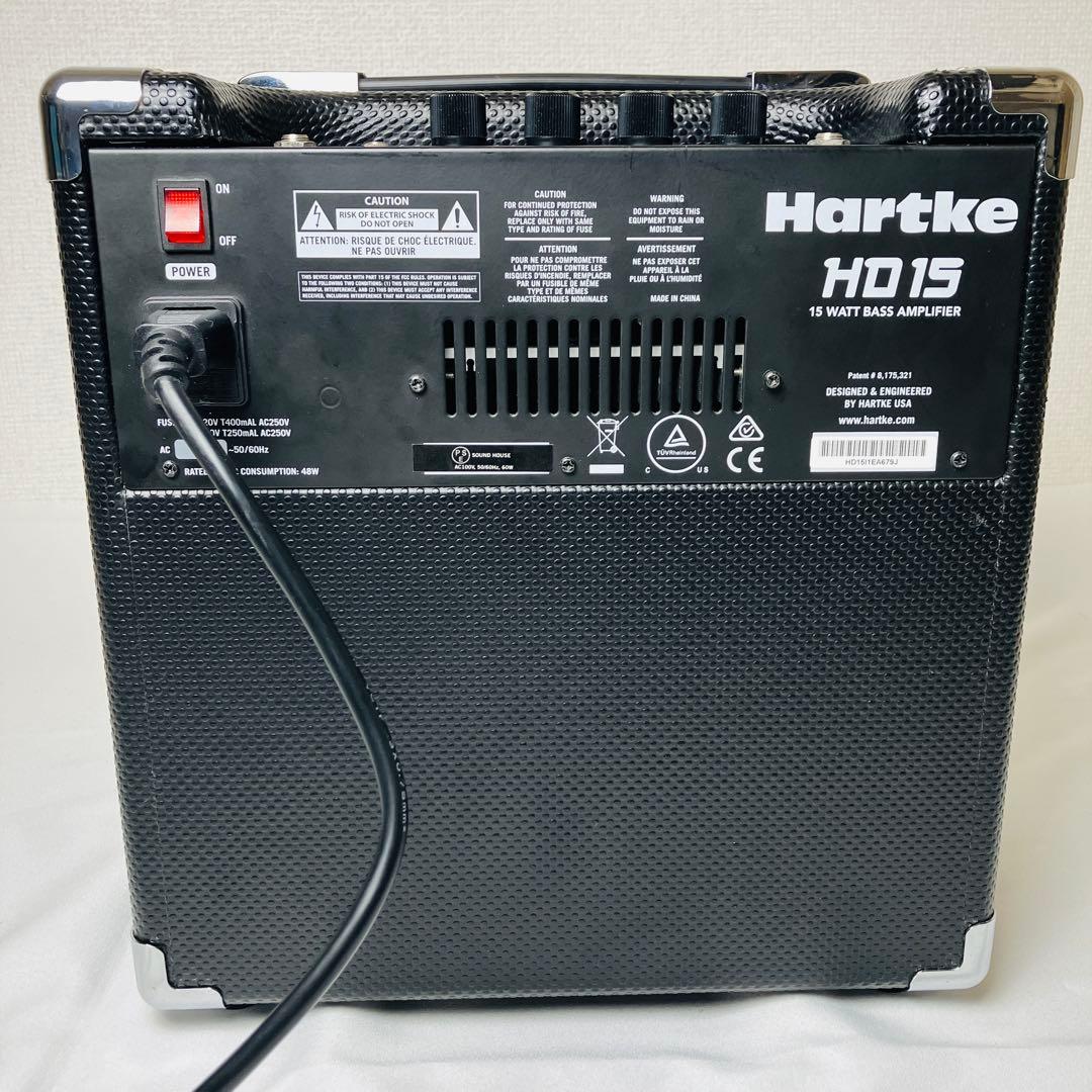 美品　Hartke ハートキー　ベースコンボアンプ　HD15 ベース　アンプ