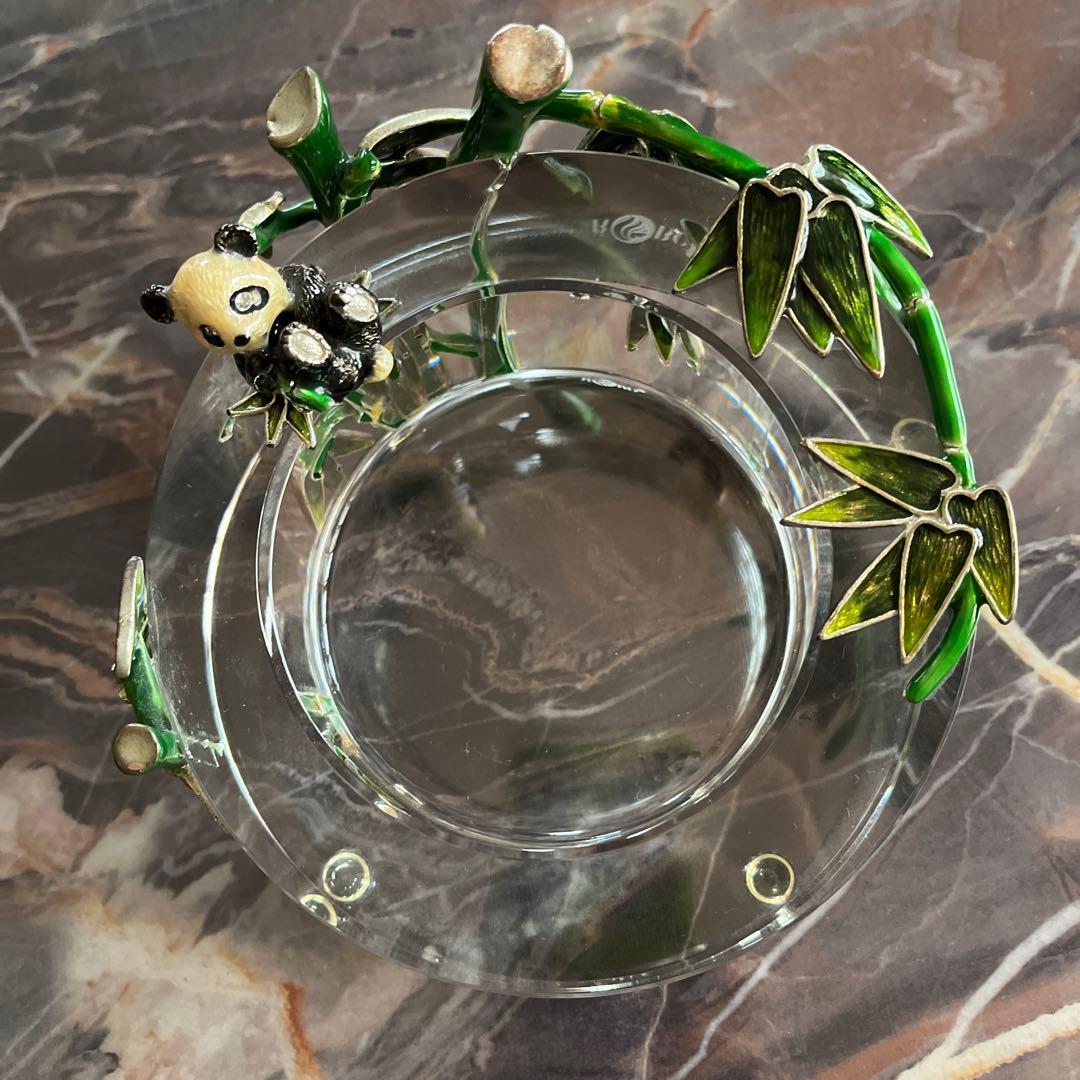 パンダの小物入れ、灰皿、置物