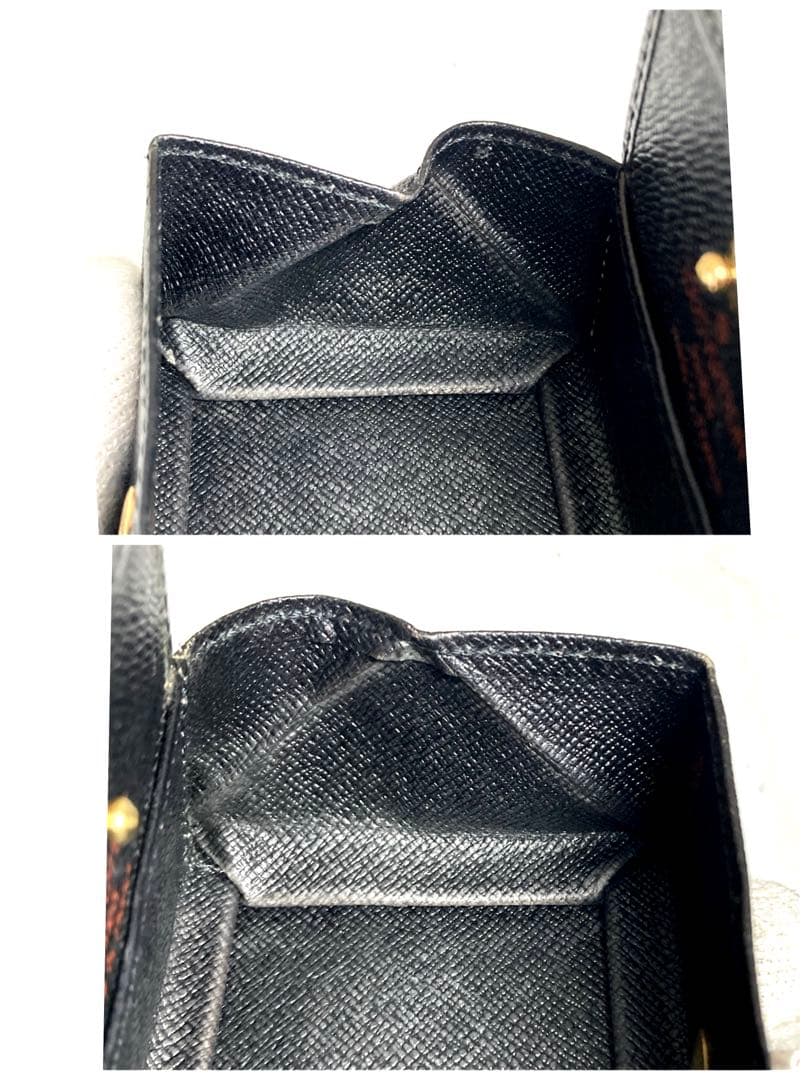 ルイヴィトン　エピ　ポルトモネ　ボワット　ケース　ブラック