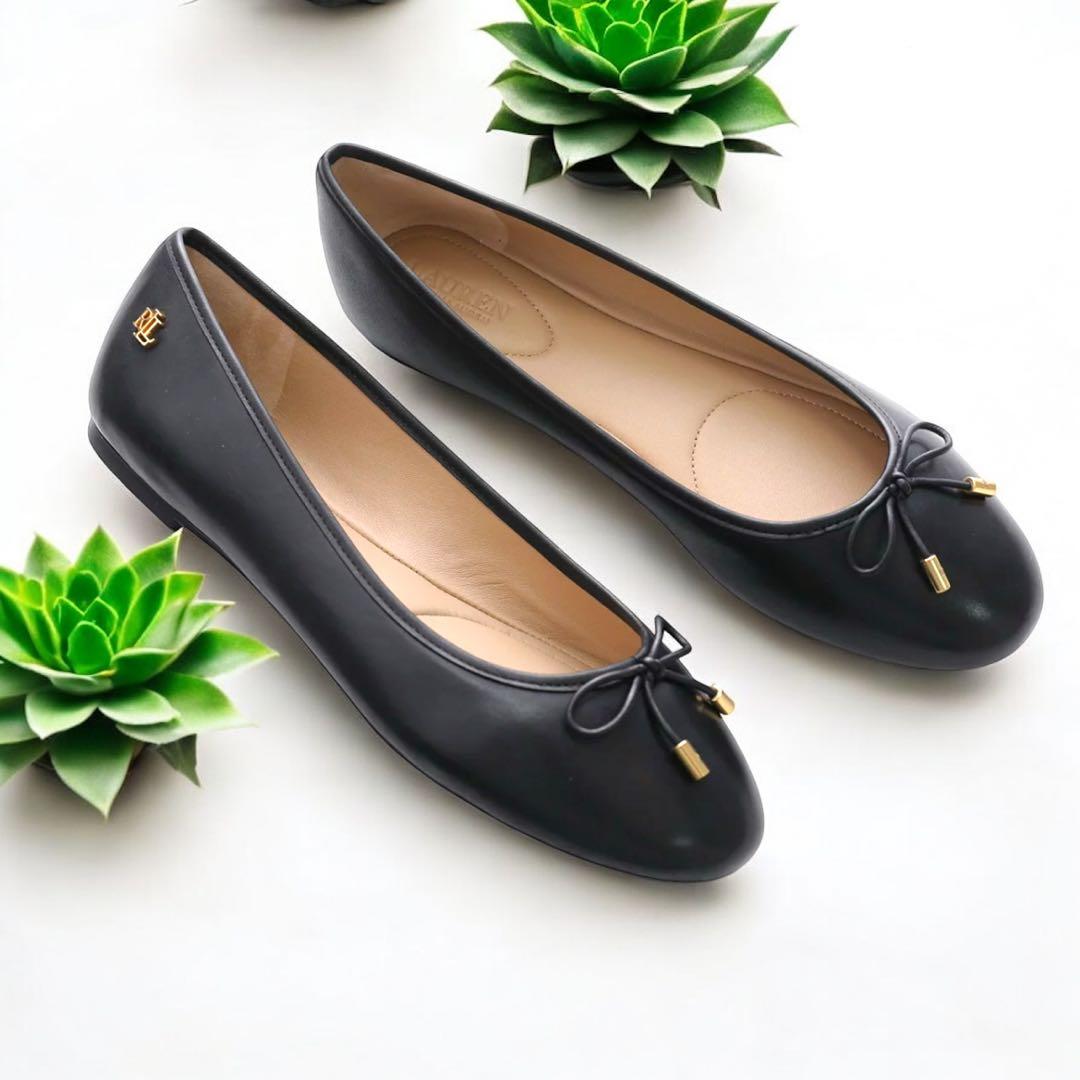 大人気！【Ralph Lauren】Jayna おしゃれフラットシューズ24cm