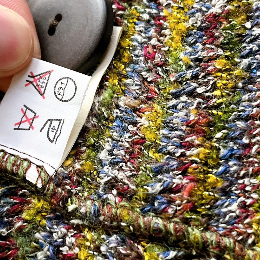 美品✨MISSONI SPORT アルパカ混 ニットジャケット 44 イタリア製