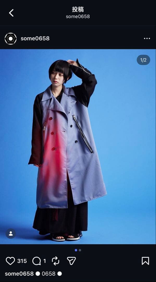 ジャケット・アウター [0658] phantom creator coat (size 2)