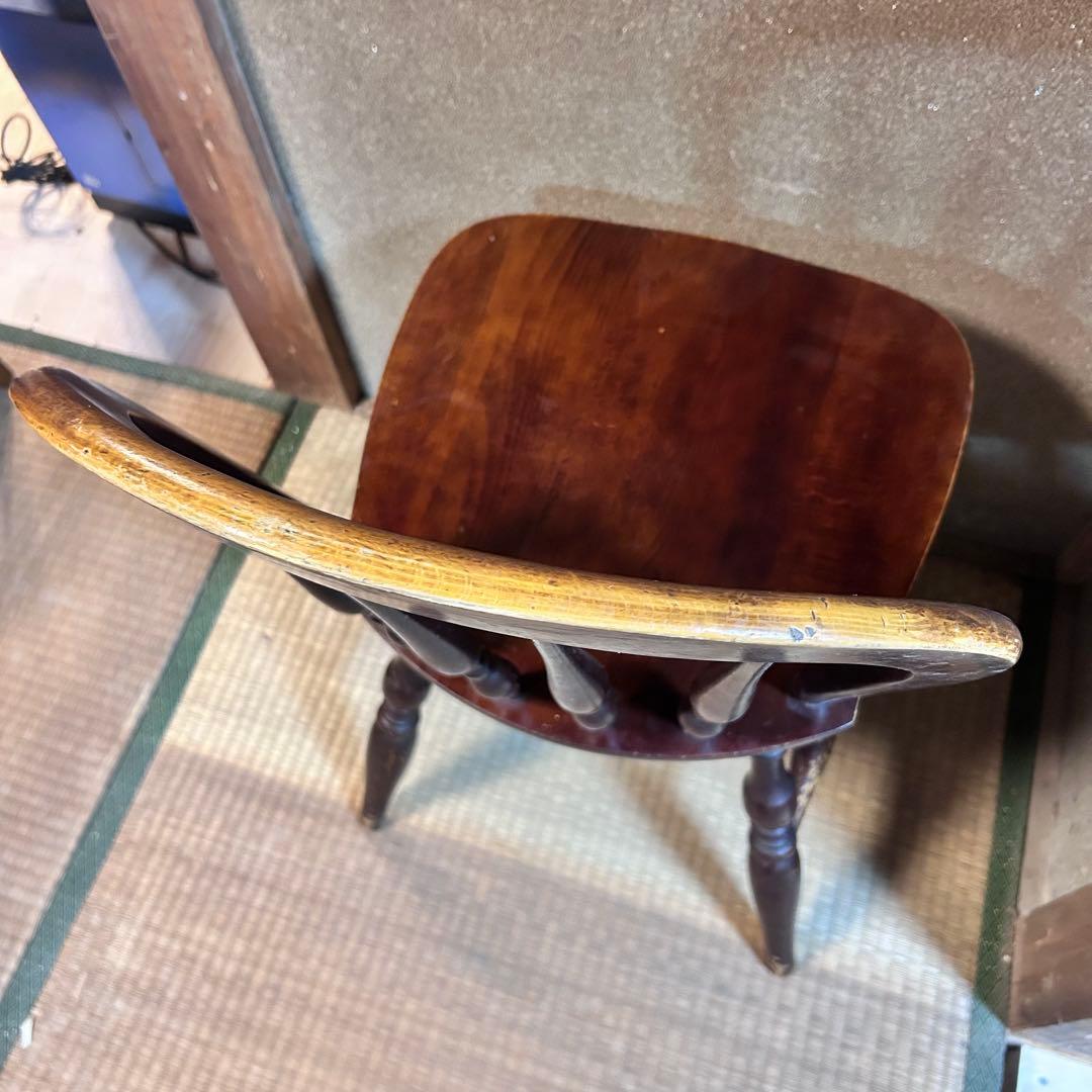 アンティーク調 ウィンザーチェア 木製 ダイニングチェア