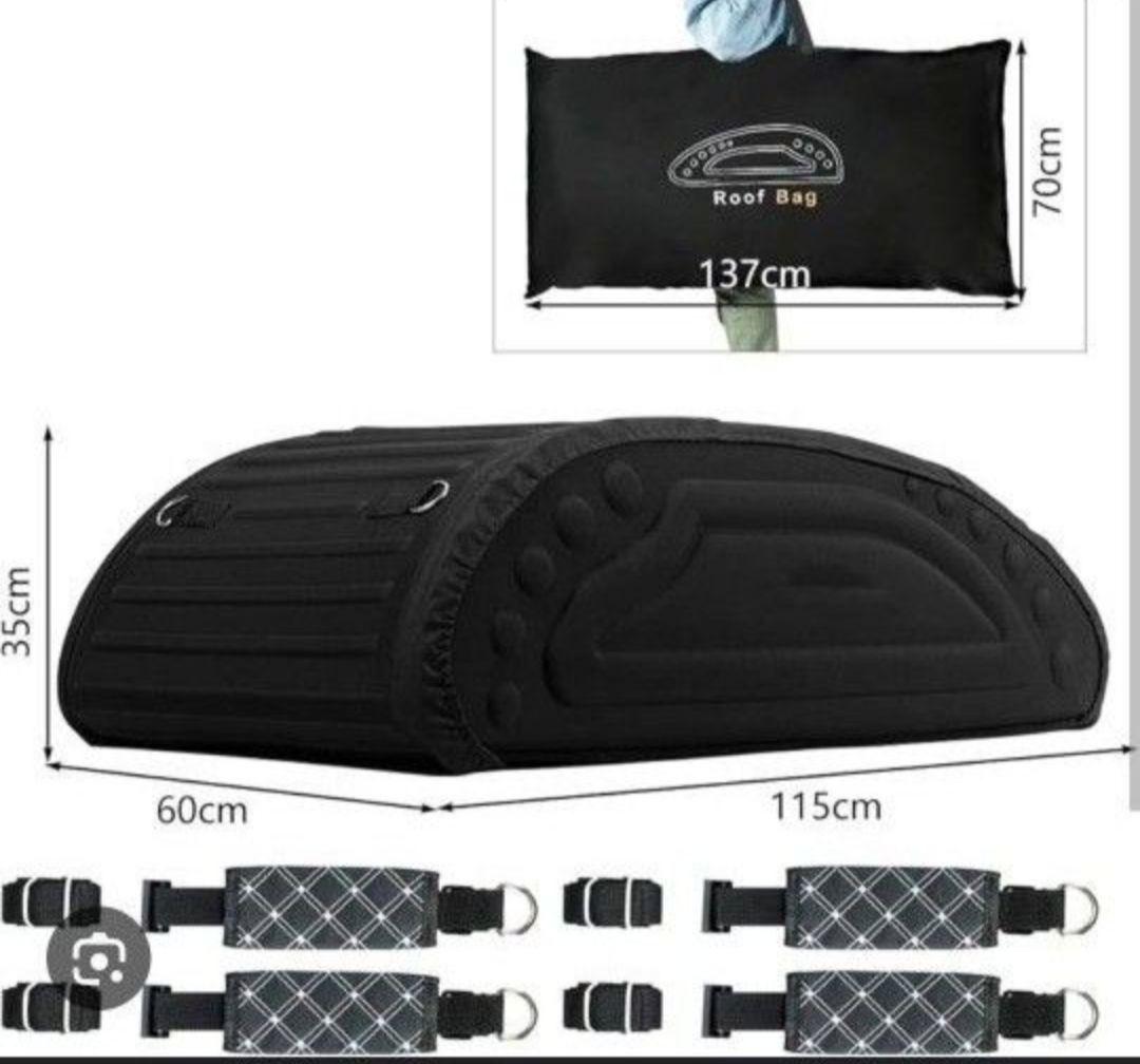 1146.ルーフバッグ ブラック
