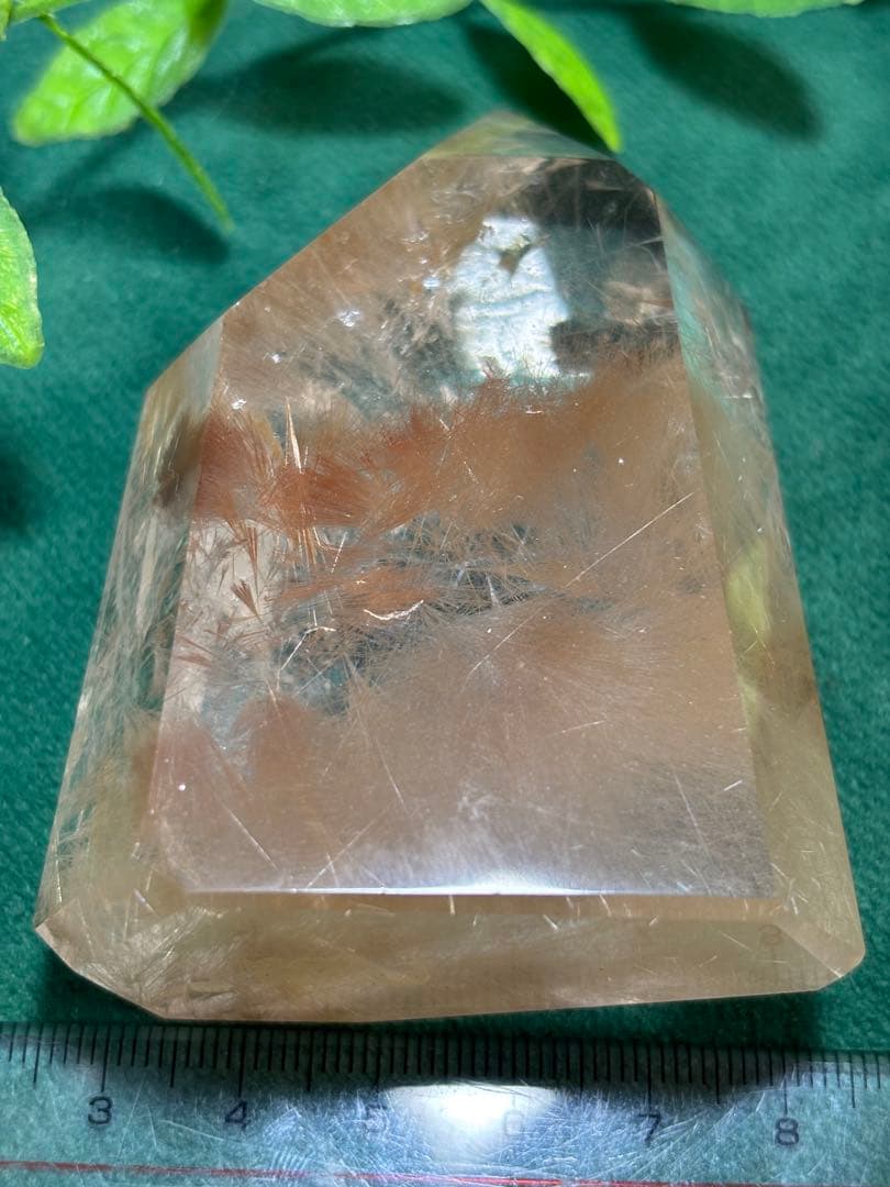 天然石　ルチルクオーツ　ポイント