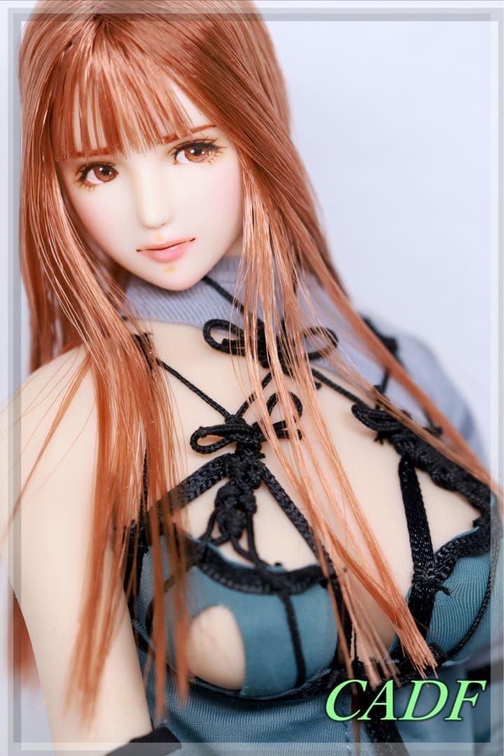 ♪♪ 1/6 　ドール カスタムドールヘッド　　秋椛　(あきか)　　♪♪