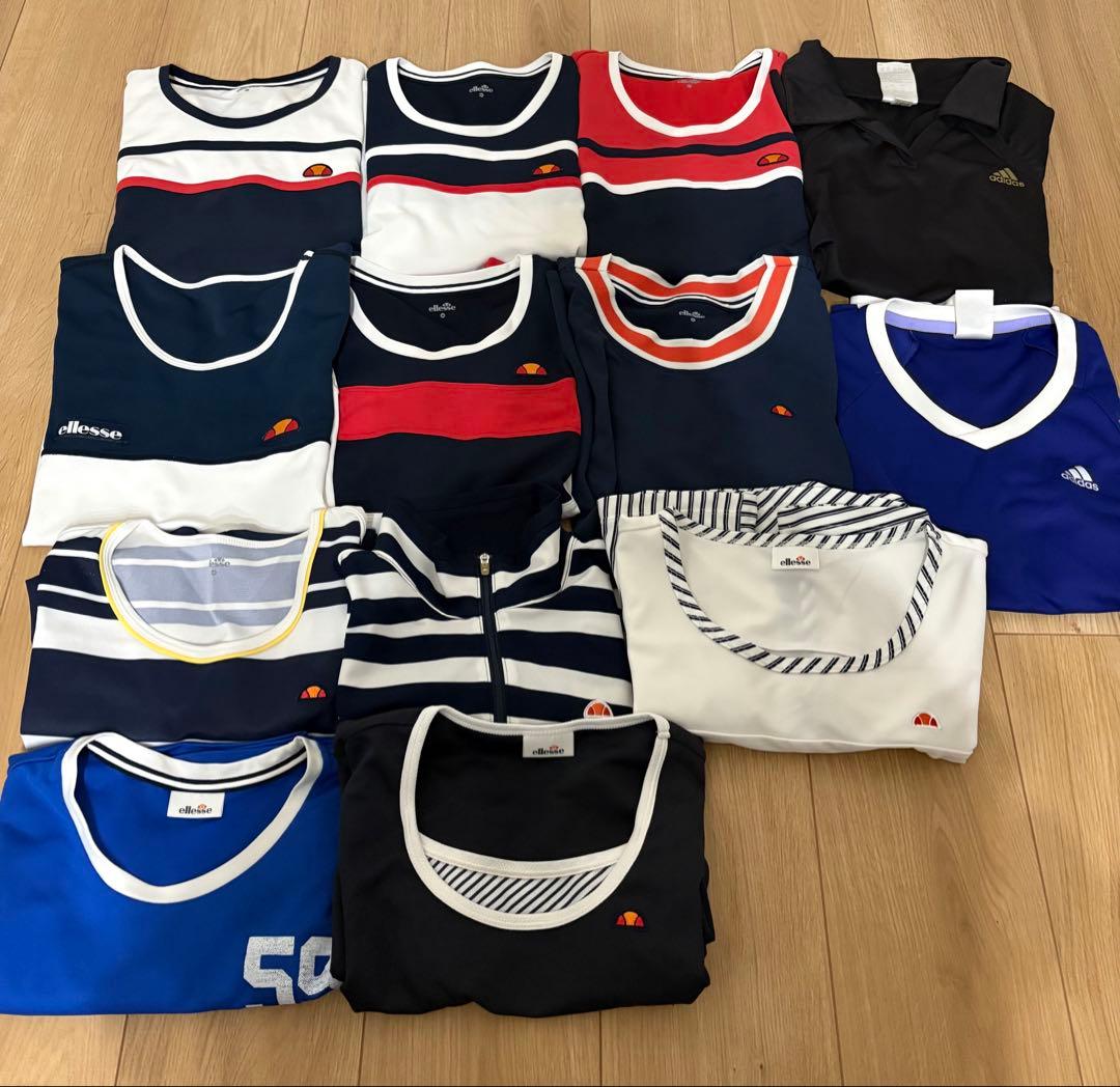 テニスウェアセット（Tシャツ・スコート）22点まとめ売り