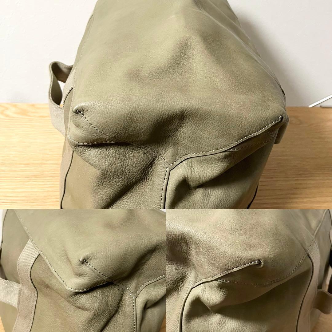 トートバッグ nonnative ノンネイティブ レザー バッグ ベージュ 美品