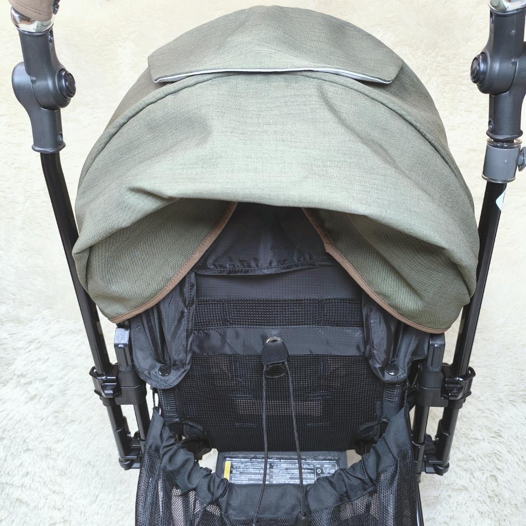 【未使用級✨】コンビ　ベビーカー　スゴカルαコンパクト　オート4キャス　両対面式