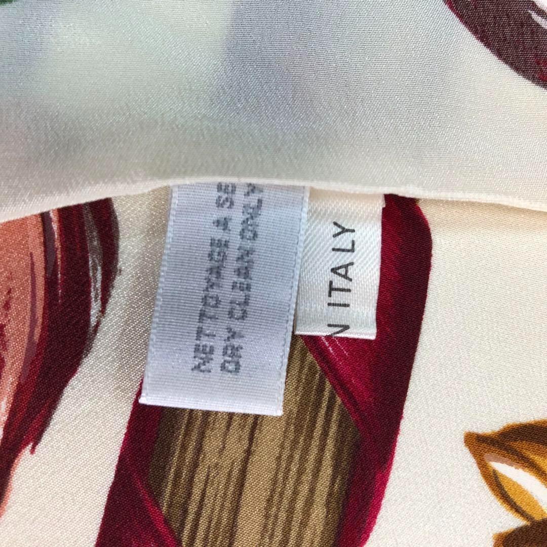 ディオール ChristhianDior スカーフ 花柄 チューリップ シルク